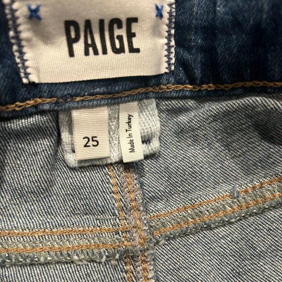 Paige - Alexis Cargo Jean in Rubina Size 25 New With Tags $259 - Picture 6 of 7